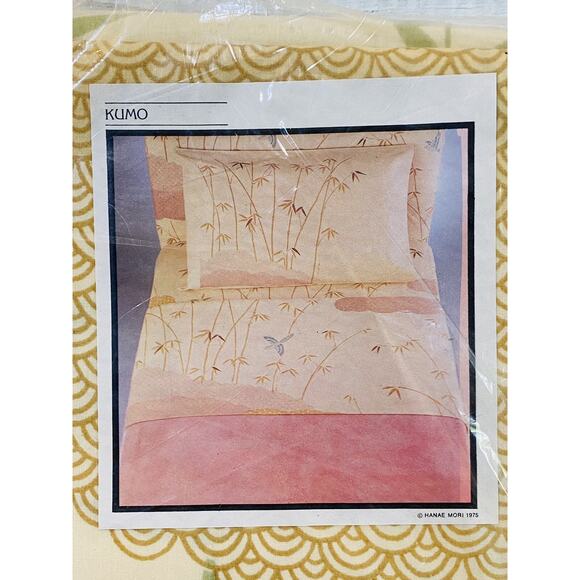 New Vintage 1975 Kumo Martex No Iron Percale Twin Flat Sheet Sealed - Picture 5 of 7